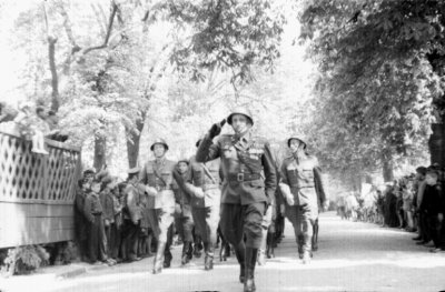 Kwidzyn - Parada wojskowa, lata 60-te XX wielu