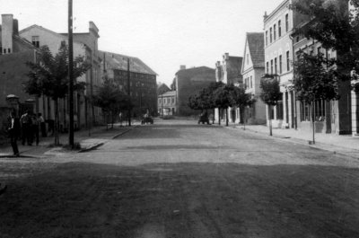 Kwidzyn - Ulica Targowa, lata 60-te XX wieku