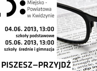 Piszesz? Przyjdź! 31 05 2013 biblioteka3