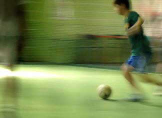 Mistrzostwa Kwidzyna w Halowej Piłce Nożnej 19 02 2014 pilka1