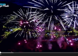 Dni Kwidzyna 2014 - pokaz fajerwerków