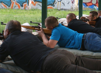 Zawody strzeleckie o puchar Burmistrza Miasta 09 06 2014 zawody1