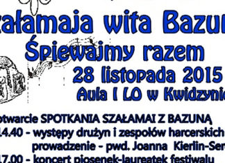 Szałamaja wita Bazunę 23 11 2015 bazuna1