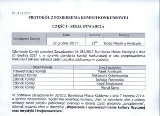 Protokół z posiedzenia komisji konkursowej (sport) 08 01 2018 sport1