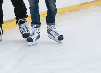 Czas na łyżwy! 16 01 2018 lodowisko1