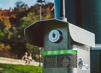 Czujnik jakości powietrza w Kwidzynie 26 01 2018 czujnik