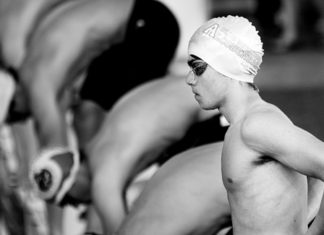 Igrzyska młodzieży szkolnej w sztafetach pływackich 15 02 2018 igrzyska1