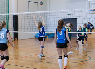 Mini siatkówka dziewcząt – Igrzyska Dzieci 19 02 2018 turniej1