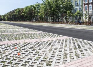 Nowy parking przy ul. Kościuszki już otwarty 12 06 2018 parking