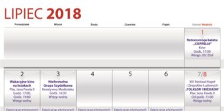 28 06 2018 kalendarz lipiec