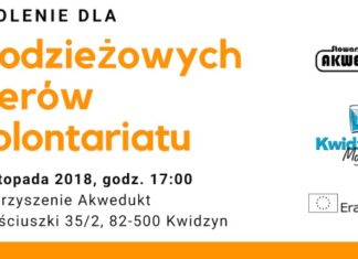 Szkolenie dla młodzieżowych liderów wolontariatu 19 11 2018 akwedukt szkolenie