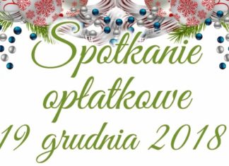Spotkanie opłatkowe 07 12 2018 spotkanie oplatkowe