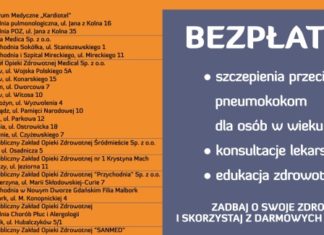Regionalny Program Polityki Zdrowotnej – szczepienia przeciw pneumokokom dla osób 65+ z grupy ryzyka 13 12 2018 szczepienia