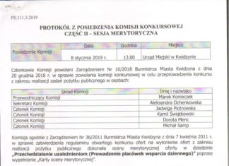 Rozstrzygnięcie otwartego konkursu ofert w dziedzinie „Przeciwdziałanie uzależnieniom (Prowadzenie placówek wsparcia dziennego)” 10 01 2019 konkurs uzaleznienia1