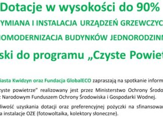 Spotkanie informacyjne dotyczące programu „Czyste Powietrze” 21 03 2019 czyste powietrze