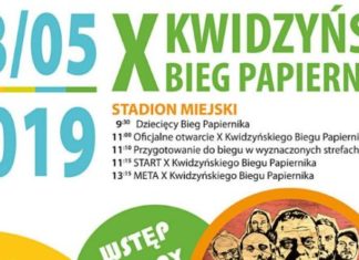 X Kwidzyński Bieg Papiernika i Dzień IP 14 05 2019 bieg papiernika