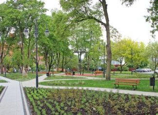 Tężnia i park już gotowe 23 05 2019 park