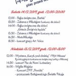 Ulotka Jarmarku Bożonarodzeniowego