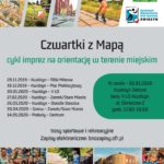 Plakat 3. rundy Czwartków z mapą