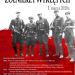 Plakat Uroczystych Obchodów Narodowego Dnia Pamięci Żołnierzy Wyklętych