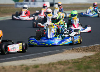 Colin Ważny znowu na torze