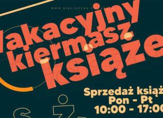 Wakacyjny kiermasz książek i audiobooków
