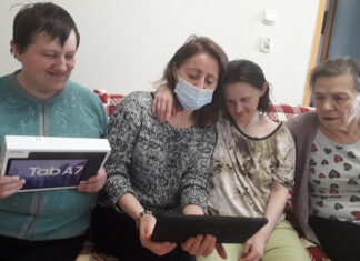 Tablety dla podopiecznych Domu Pomocy Społecznej