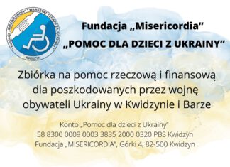 Fundacja „Misericordia” uruchomiła subkonto „POMOC DLA DZIECI Z UKRAINY” infografika Pomoc dla dzieci z Ukrainy
