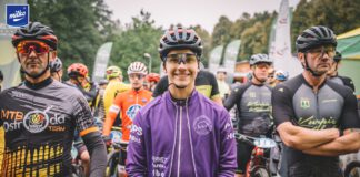 kolarze przed startem