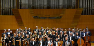 cała orkiestra symfoniczna