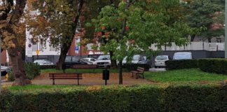 widok na Skwer im. Anny Piaseckiej