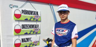 Colin Ważny w miasteczku kartingowym