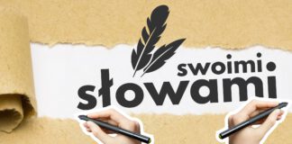 napis: swoimi słowami