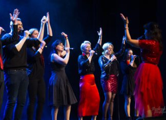 Kwidzyński Koncert Karnawałowy grupa wokalna