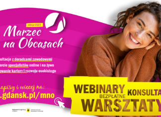 Marzec na obcasach Baner - Marzec na obcasach, bezpłatne konsultacje, webinary i warsztaty dla kobiet