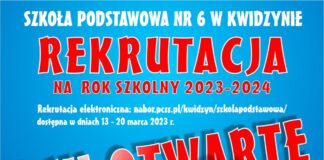 Plakat - Dzień Otwarty Sp.6