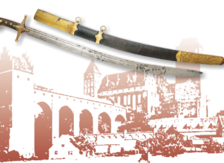 fragment plakatu Oręż Bohaterów Niepodległej