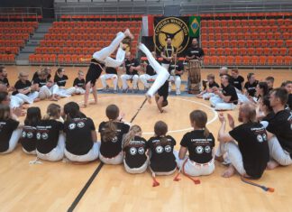 Capoeira. Zdjęcie zbiorowe