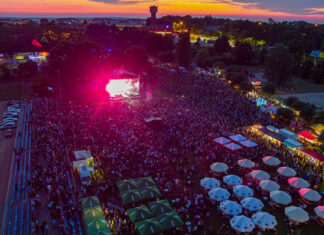 Koncert KIZO z lotu ptaka