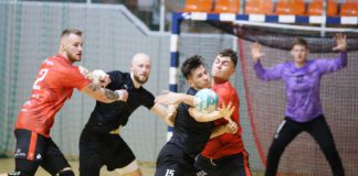 Mecz piłki ręcznej