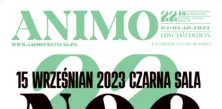 Plakat Animo Noc biletów