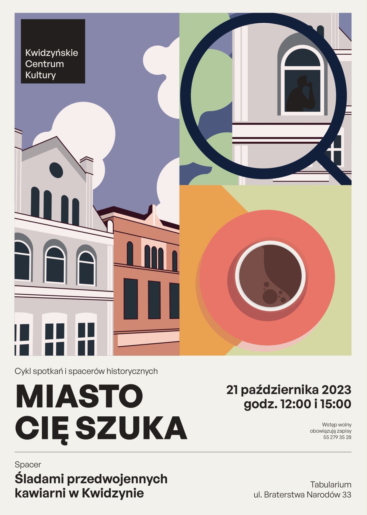 plakat Miasto Cię szuka