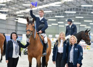 Podium Tomasza Miśkiewicza Zawody konne