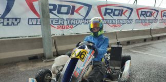 Kartingowiec na torze