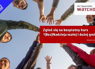 Sieć Obywatelska Watchdog Polska zaprasza na bezpłatny kurs