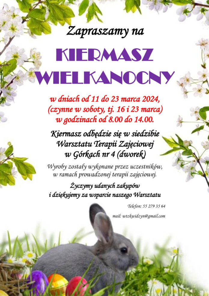kiermasz wielkanoc 2024