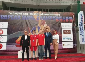 Kadet Karol Fedirko wicemistrzem Europy w SUMO! Zawody Sumo