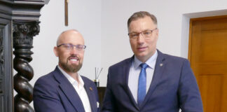 Prezydent Tczewa z wizytą w Kwidzynie