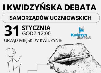 I KWIDZYŃSKA DEBATA SAMORZĄDÓW UCZNIOWSKICH