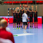 Zawodnicy piłki ręcznej MMTS Kwidzyn i Piotrkowianina podczas meczu